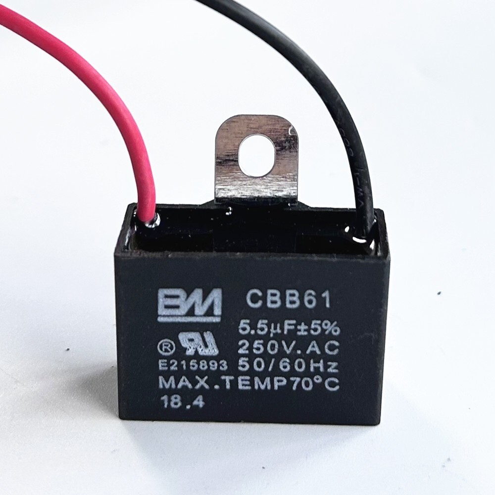 Condensateur CBB61 24µF 250V Pour Ventilateur De Plafond - NEUF