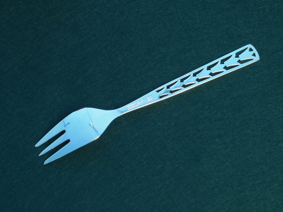 12 однотонных шведских серебряных десертных вилок Victoria Deesrtgaffel Gewe MGAB - Изображение 3 из 3