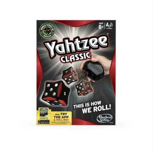 Hasbro 2 players Yahtzee Board & Traditional Games