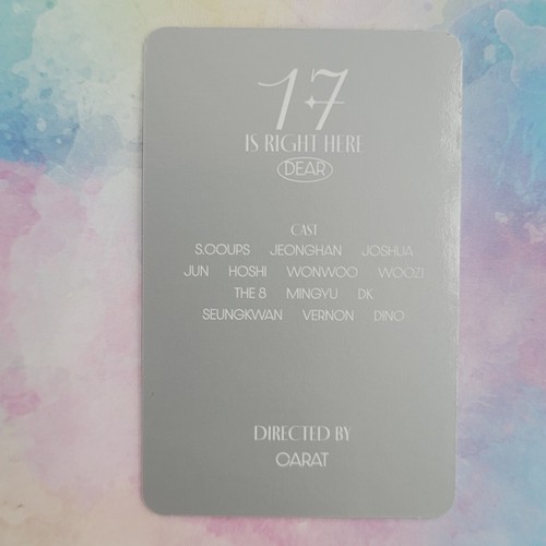 SEVENTEEN BEST ALBUM ' 17 IS RIGHT HERE ' DEAR ver. 52 Random Photo card - Picture 79 of 178