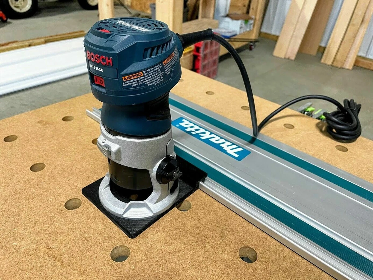 Makita Plunge Router Adapter for Track Saw Rails - ToolCurve