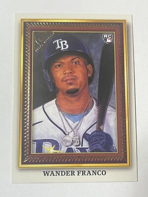 2022 Topps Gallery Wander Franco Portrait Gallery Rookie Insert Tampa Bay Rays