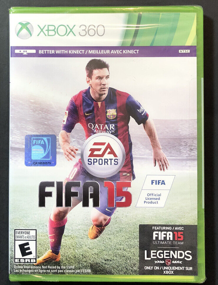 jogo fifa 15 Xbox 360 ntsc mídia física ORIGINAL