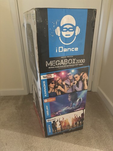 iDance Megabox 2000 Portable Bluetooth® Sound System MEGABX2000 ~ 400w - Picture 8 of 10