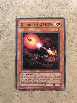 yugioh gradius deck Gradius's Option LOD-060 Yu-Gi-Oh! Card Light Play Unlimited