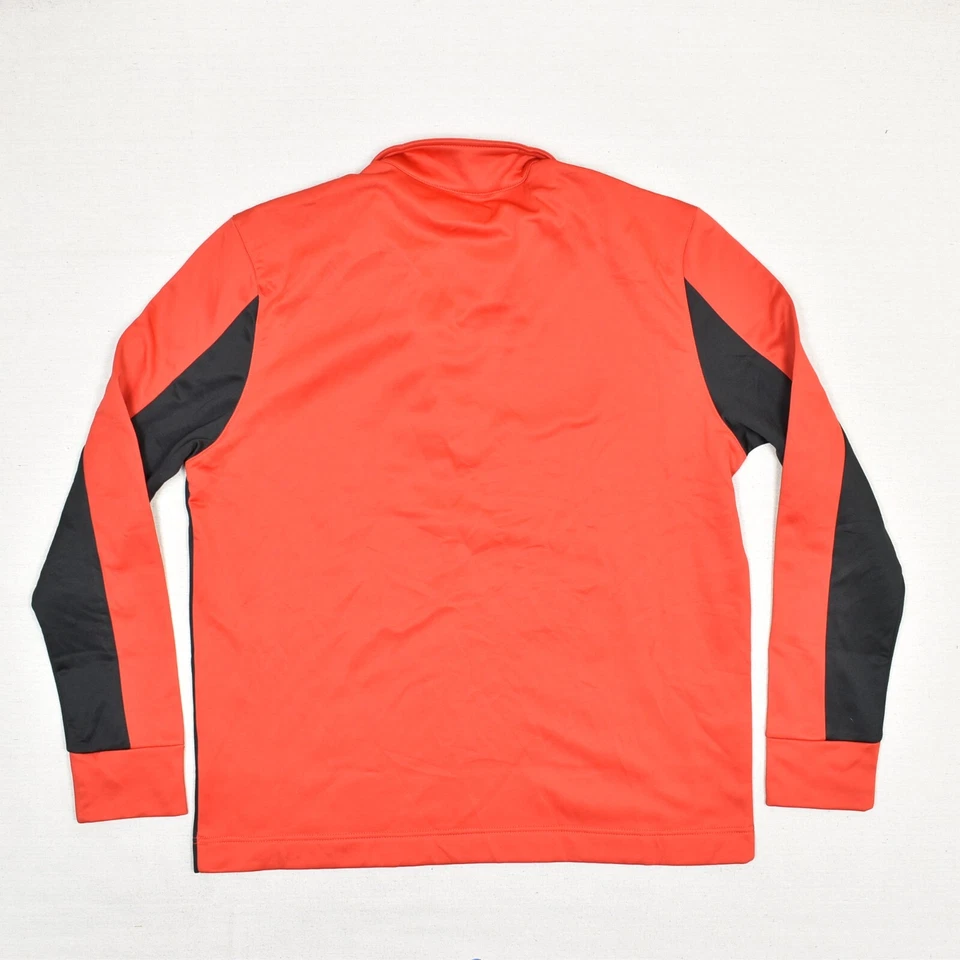 NEW Callaway Men 1/4 Zip Pullover Sweatshirt Polyester Red Size L Golf Opti Ther - Image 3 of 4