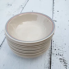 SET OF 4 Corelle Sandstone English Breakfast Small Fruit Berry Bowls 5 1/4"