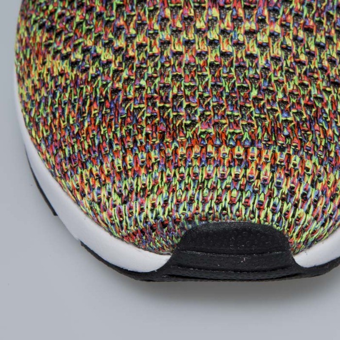 NIKE AIR MAX THEA ULTRA FK FLYKNIT "MULTI-COLOR" Rainbow Women's 8.5 Racer Shoes image 9