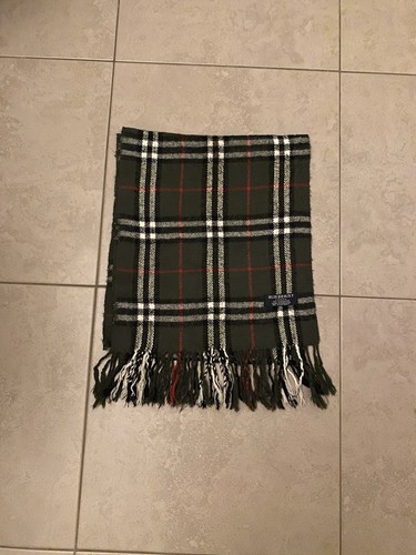 Burberry Vintage Schal Aus Lammwolle - Bild 4 von 14