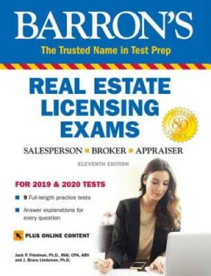 Barron's Real Estate Licensing Exams: With Bonus Online Digital Flas - GOOD