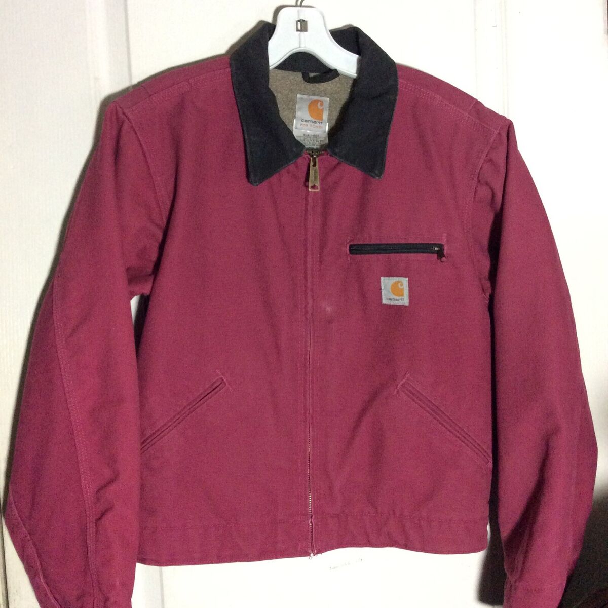 Carhartt Women WJ097 RBY Detroit Jacket Coat Sherpa Lined Carhartt Women WJ097 RBY Detroit Jacket Coat Sherpa Lined