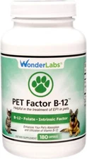 WonderLabs PET Factor B-12 - 180 Capsules - New & Sealed!!!