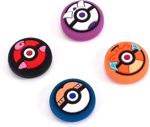 4pcs Thumb caps For PS4, PS5, Nintendo Switch Pro Controller - 第 1/1 張圖片
