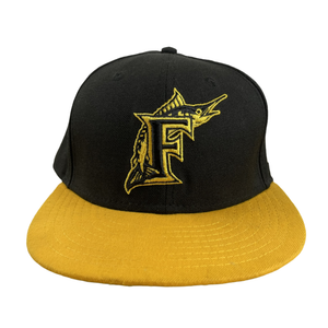 black florida marlins hat