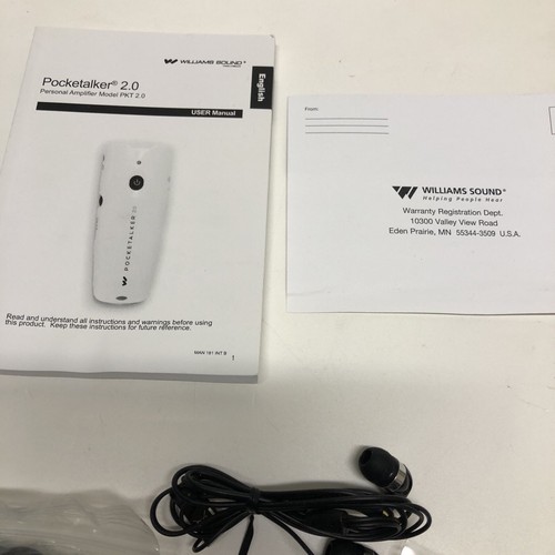 Williams Sound Pocketalker 2.0 Personal Amplifier PKT 2.0 - Bild 6 von 8