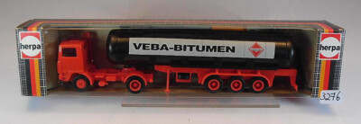 Herpa 1/87 Nr. WeMo Volvo F10 Tank-Sattelzug VEBA-BITUMEN OVP #3276