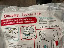 Zoll ONESTEP Pediatric CPR 8900-000219-01 Pad (New/Sealed) Training