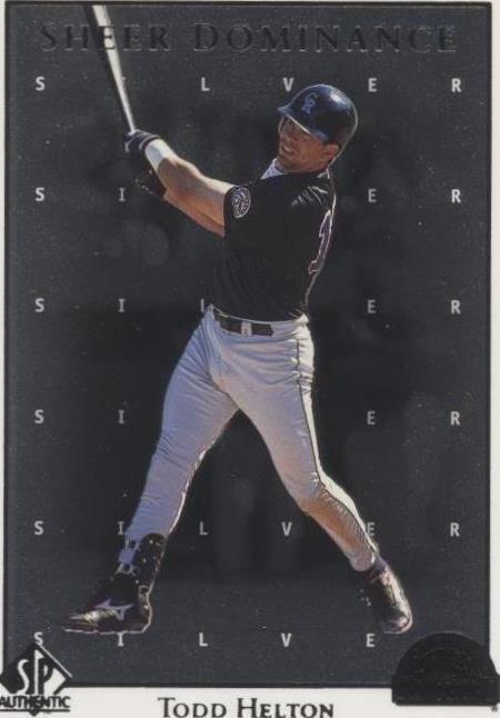 1998 SP Authentic - Todd Helton #SD27 - 1 of 1