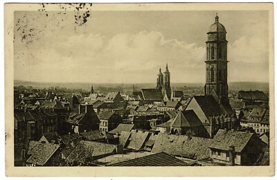 AK Göttingen - Panoramaansicht-gelaufen 1921 - siehe Bild