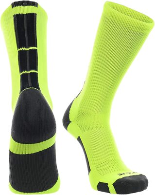 TCK Sports Baseline 3.0 Athletic Crew Socks - Medium