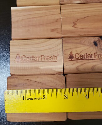 CEDAR FRESH EDDIE BAUER Wood Blocks Plus Bonus Cedar Blocks And