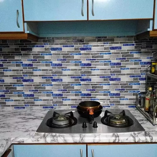 Peel and Stick Brick Kitchen Backsplash Self-Adhesive Wall Tile Stone 10P - 第 25/32 張圖片