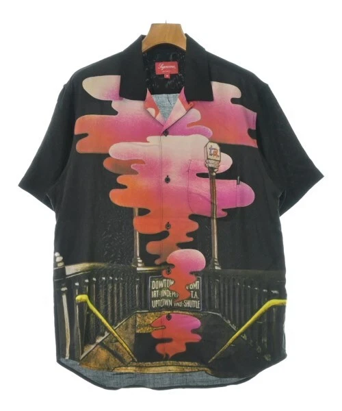 Chemise décontractée suprême noir x rose etc M 2200503518066