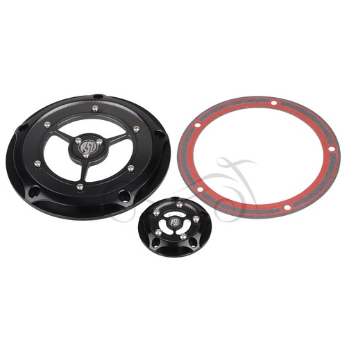 Clarity Derby Engine Timing Clutch Cover For Harley Electra Road Glide Road King - Picture 12 of 12
