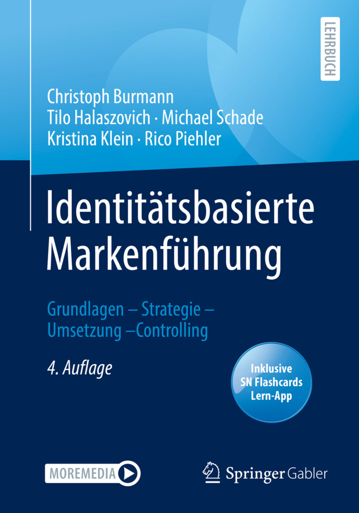 Thumbnail - Identitätsbasierte Markenführung, M. 1 Buch, M. 1 E-book Burmann (u.