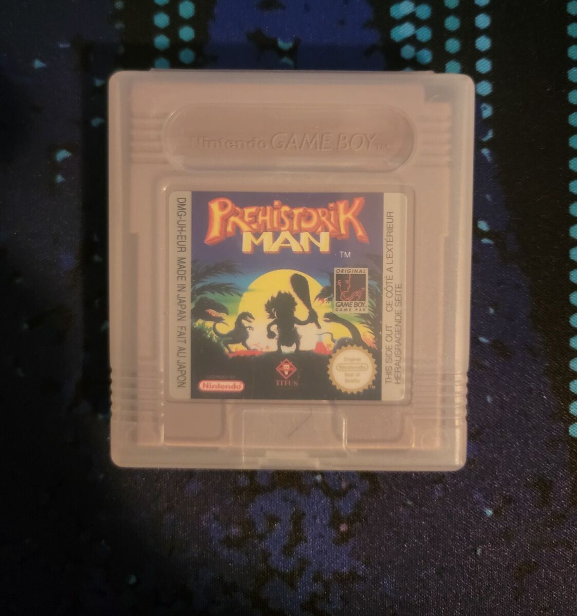 Prehistorik Man Nintendo Gameboy Original Complete Very RARE Prehistorik Man Nintendo Gameboy Original Complete Very RARE