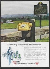 General Telephone Electronics Gen Tel & McLouth Stainless Steel 1960 Print Ads