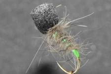 3 X Natural holo Emerger Size 12 flies On Barbless Hooks. Flies Tied In The UK