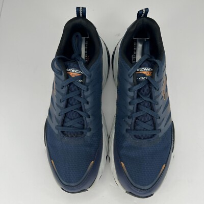 shi-ba です。 Skechers Mens 237255 Blue Glide Step Trail Leather Size 8.5