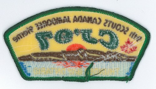 1997 SCOUTS OF CANADA - 9th Canadian Scout Jamboree (CJ97) Official Patch - Picture 2 of 2