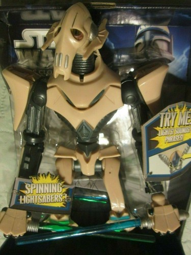 STAR WARS THE CLONE WARS..ANAKIN SKYWALKER+GENERAL GRIEVOUS..ACTION FIGURES - Picture 3 of 8