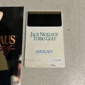 Jack Nicklaus' Turbo Golf TurboGrafx-16 TG16 Hu Card CIC