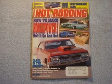 Popular Hot Rodding 1990 October Vintage Muscle Drag Hot Rod Cars and Trucks