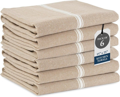 Kitchen Towels Set - 100% Pure Cotton Dish Towels for Kitchen, Super Absorbent K