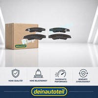 Bremsbelagsatz Scheibenbremse Vorne RAP Brakes R P1161 FÜR KIA BremsbelÄGe