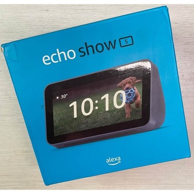 Amazon Echo Show 5 (2nd Gen) Smart Display -Deep Sea Blue (Open Box, Never Used)