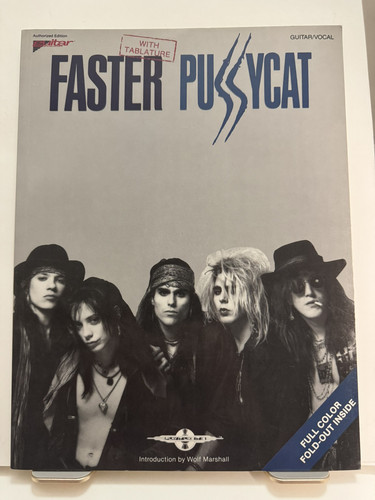 Faster Pussycat, Guitar Tab, Songbook, 1988