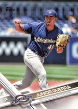 Junior Guerra 2017 Topps #98 Milwaukee Brewers