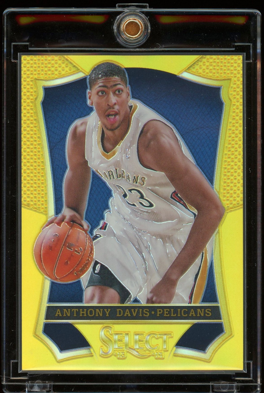 2013-14 Panini Select ANTHONY DAVIS #71 Gold Prizm /10