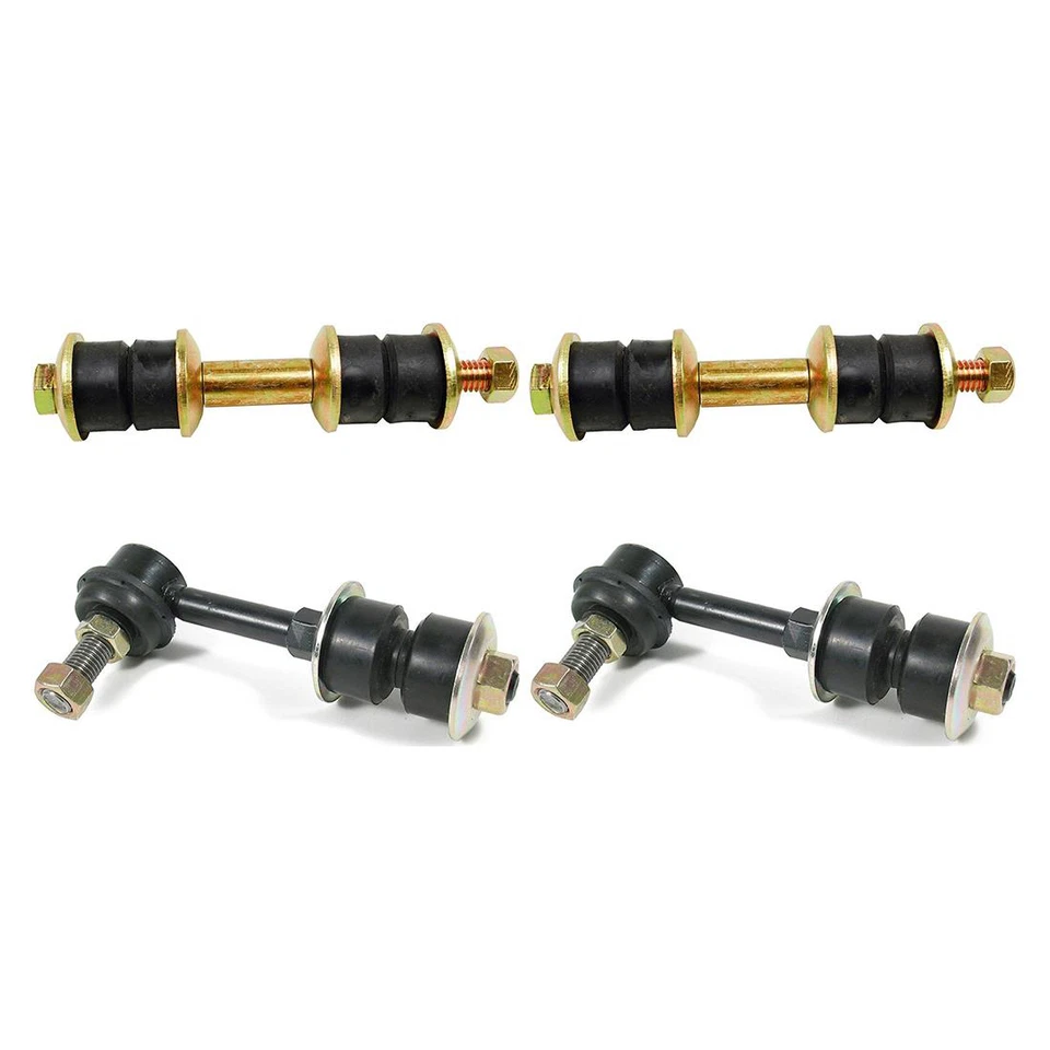 4x Kit de eslabones de barra estabilizadora de suspensión delantera trasera para Nissan 240SX 1989~1998 Foto 2 de 2