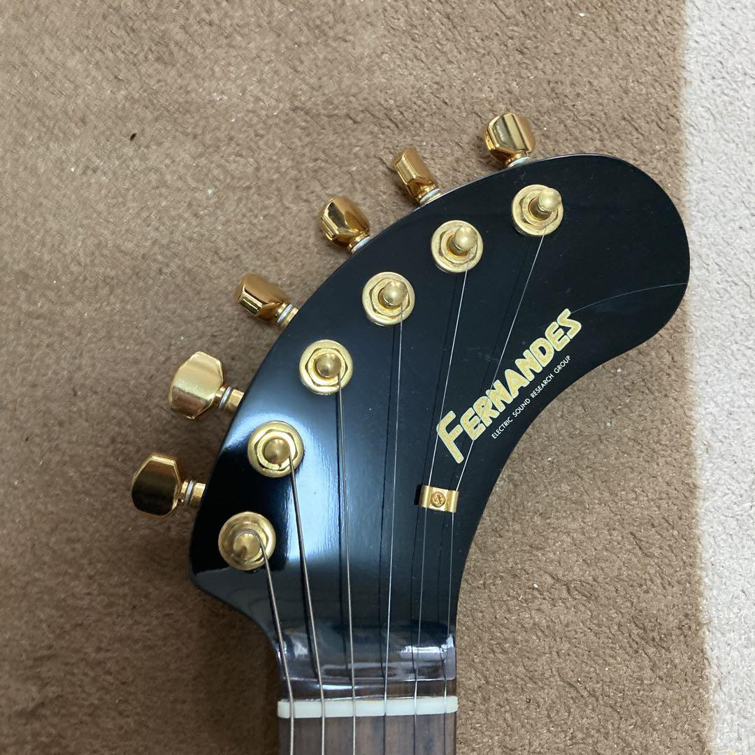 FERNANDES ZO-3C Guitar Black Gold Parts 1992 #PF6NB6 | eBay FERNANDES ZO-3C Guitar Black Gold Parts 1992 #PF6NB6 | eBay