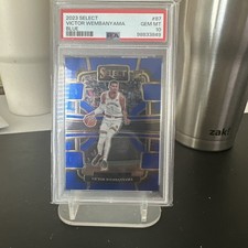 2023-24 Panini Select - Victor Wembanyama #87 Blue (RC) PSA 10 GEM MINT