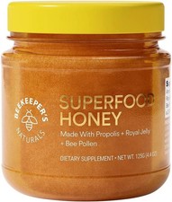 Superfood Honey by Beekeeper'S Naturals - Bee Pollen, Royal Jelly, Propolis, Hon