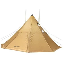  Tipi Tent Camping Hot Tent, Bromance 70 Stove Tent for 2-4 Without Inner Tent