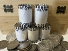 5 Kennedy 1/2 Dollar Rolls Unopened Unsearched FREE SHIPPING