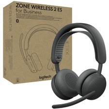 Logitech Zone Wireless 2 ES for Business Noise-Canceling Wireless Headset with